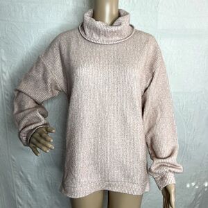 Stradivarius Cowl Neck Knit Sweater